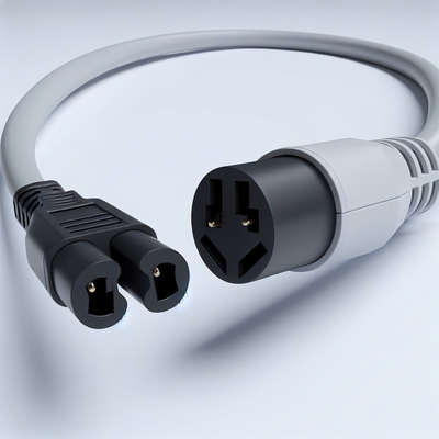 Cable de alimentación IEC C19 a C20, 1,5 m, cubierta de PVC, 220 V, enchufe EU