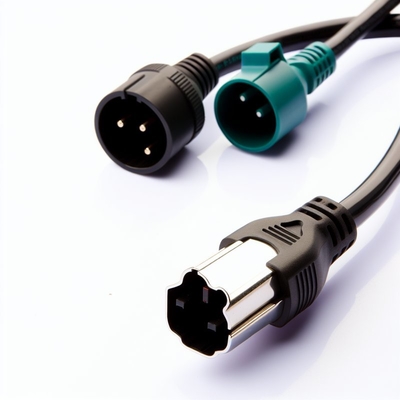 Cable de alimentación UK 3 pines a 2x IEC C13 H05VV-F 0.75mm2