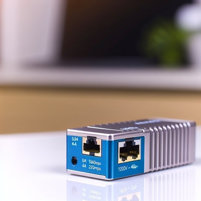 Adaptador Power Over Ethernet (POE) 0.4A 1000Mbps Inyector/Divisor 12V 24V 48V