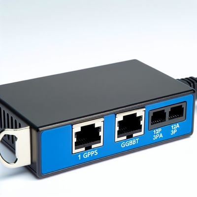 Adaptador de división PoE de 12 V Gigabit para cámaras IP IEEE 802.3af/at