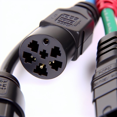 Cable divisor de alimentación de 4 vías PowerCON hembra True1 a NEMA 5-15P de 1,8 m