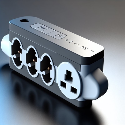 Cable divisor de alimentación de 4 vías PowerCON hembra True1 a NEMA 5-15P de 1,8 m