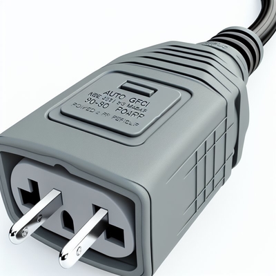 Cable de alimentación con protector contra sobretensiones GFCI NEMA 5-15P 20A 125V