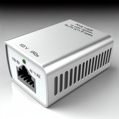 Adaptador de inyector POE de 24V 0.5A 12V 1A para cámara IP de CCTV