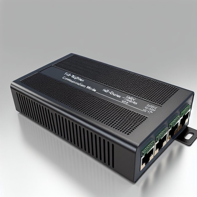 48V a 12V POE Splitter con Ethernet 1Gbps de doble red completa