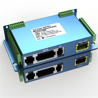 48V a 12V POE Splitter con Ethernet 1Gbps de doble red completa