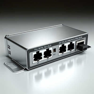 48V a 12V POE Splitter con Ethernet 1Gbps de doble red completa