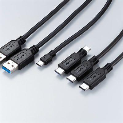 Cable de datos USB 2.0 tipo C macho a USB B macho para impresoras y escáneres