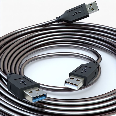 Cable de extensión USB 2.0 macho a hembra de 5 m con cobre estañado
