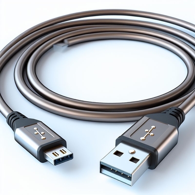 Cable de extensión USB 2.0 macho a hembra de 5 m con cobre estañado