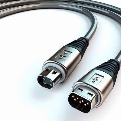 Cable de extensión USB 2.0 macho a hembra de 5 m con cobre estañado