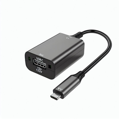 Cable USB-C a CC para aumentar voltaje para cargador de portátil y router 12V 20V