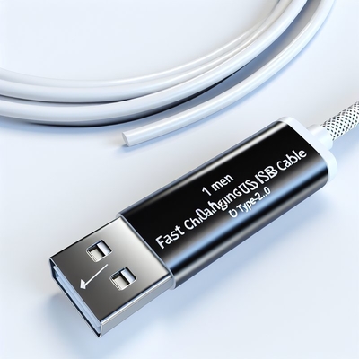 1M USB 3.1 Tipo C Cable de carga rápida 5A Transferencia de datos