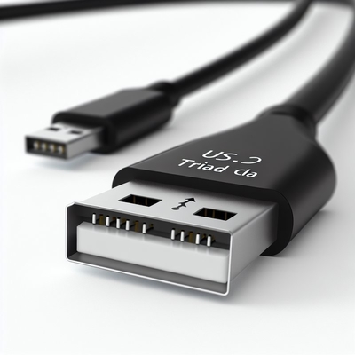 Cable de datos de carga rápida 3 en 1 USB 2.0 de 0,5 m Micro Tipo C