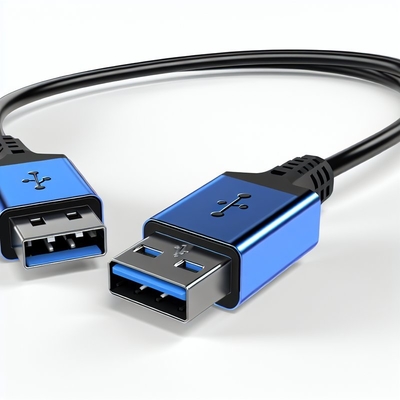 Cable de extensión USB 3.0 de mujer a hombre de 5 Gbps para carga de impresoras