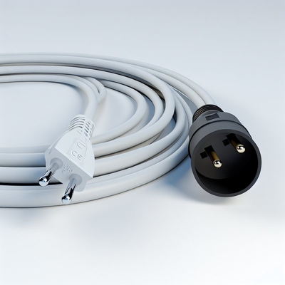 EU 3-Pin Schuko enchufe al cable de alimentación C13 0.75mm2 HO5VV-F