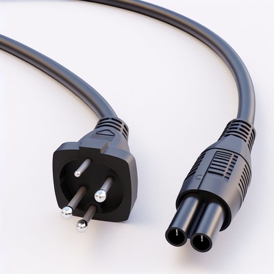 EU 3-Pin Schuko enchufe al cable de alimentación C13 0.75mm2 HO5VV-F