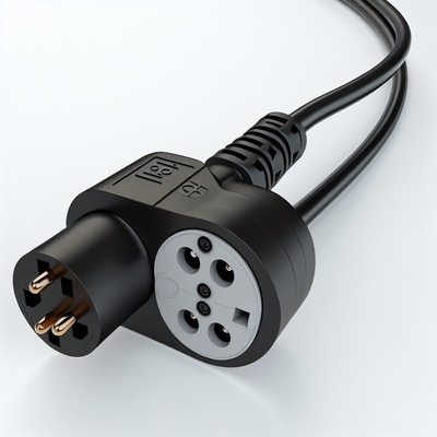 EU Schuko enchufe al cable de alimentación del enchufe femenino 3X C19 16A