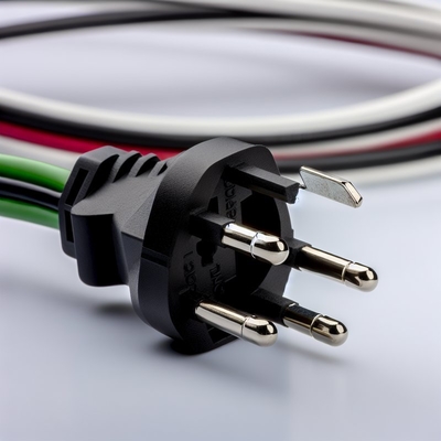 VDE aprobado EU 2 Pin a IEC C7 C8 Cordón de alimentación de computadoras portátiles 1,5m