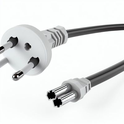 VDE aprobado EU 2 Pin a IEC C7 C8 Cordón de alimentación de computadoras portátiles 1,5m