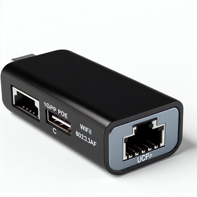 Divisor POE de 48V a 24V 1Gbps IEEE 802.3af para Cámaras de Seguridad