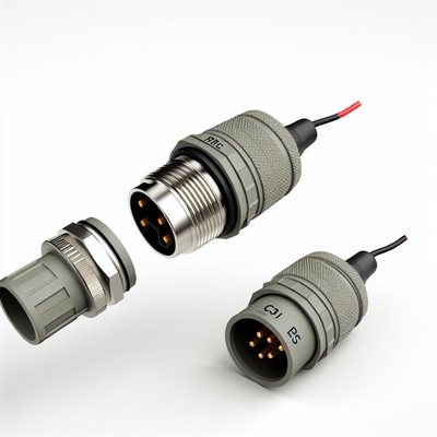 Conector M12 IP67 a prueba de agua, 3 pines, macho a hembra, cable para iluminación LED