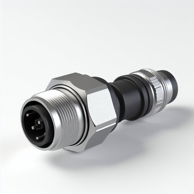 Conector M12 IP67 a prueba de agua, 3 pines, macho a hembra, cable para iluminación LED