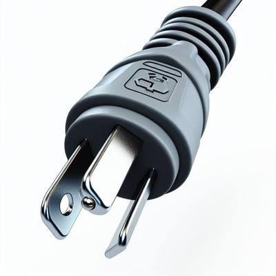 Cable de alimentación de 2 clavijas de EE. UU. de 18AWG NEMA 1-15P a C7