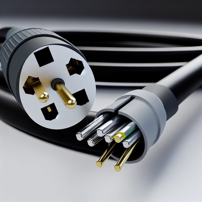 Cable de alimentación NEMA 5-15P a 5-15R 0.5m SJT 16AWG 125V 15A