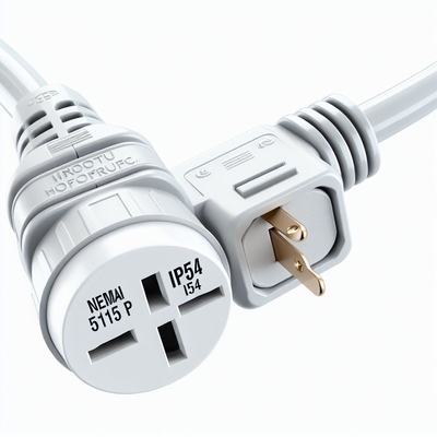 Cable de extensión impermeable GFCI NEMA 5-15P a 5-15R IP53