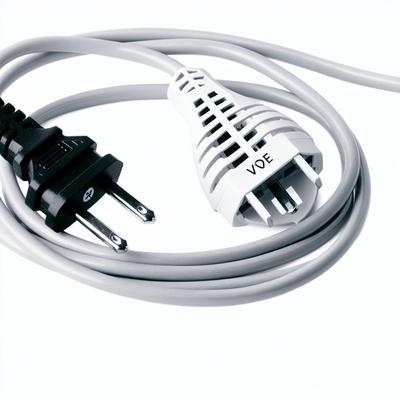 Cordón de alimentación de la lámpara de sal de EU con interruptor de pie 10A negro