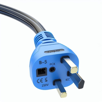 Reino Unido Conexión al cable de alimentación IEC C7 250V 10A chaqueta de PVC