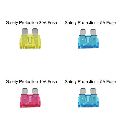 Portafusibles en línea impermeables de calibre 12 AWG para fusibles de cuchilla ATC/ATO de 30A