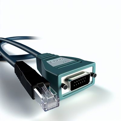 Cable de consola serial DB9 a RJ45 para gestión de routers y switches Cisco