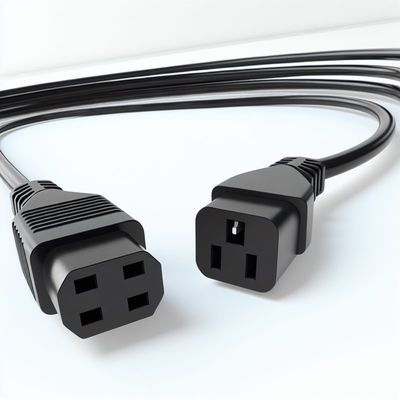 Cable de extensión de alimentación IEC C7 a C8 para TV, DVD, portátil, PS2