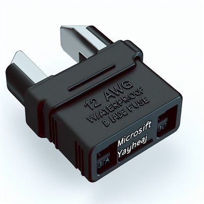 Portafusibles en línea impermeables de calibre 12 AWG para fusibles de cuchilla ATC/ATO de 30A