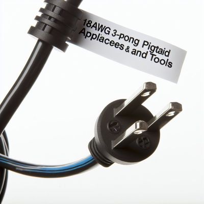 Cable de alimentación con pigtail de 3 clavijas 18AWG para electrodomésticos y herramientas