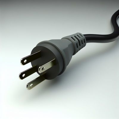 Cable de alimentación con pigtail de 3 clavijas 18AWG para electrodomésticos y herramientas