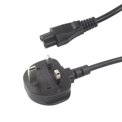 BS 1363 del Reino Unido a la CEI C5 Cordón de alimentación 250V 2.5A para adaptador de portátil