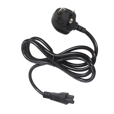BS 1363 del Reino Unido a la CEI C5 Cordón de alimentación 250V 2.5A para adaptador de portátil