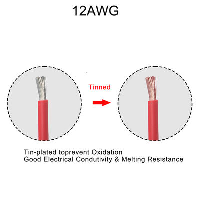 10AWG Cable de extensión solar con soporte de fusible 10A-30A