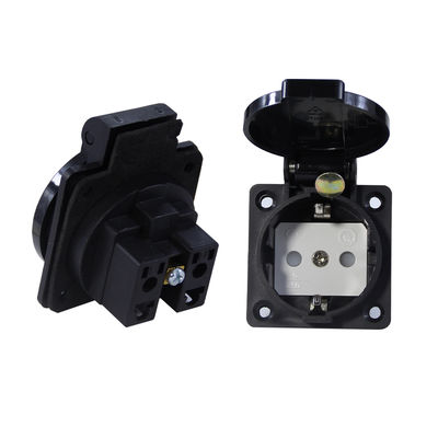 Enchufe de alimentación industrial europeo estándar de 3 pines 220V 10A