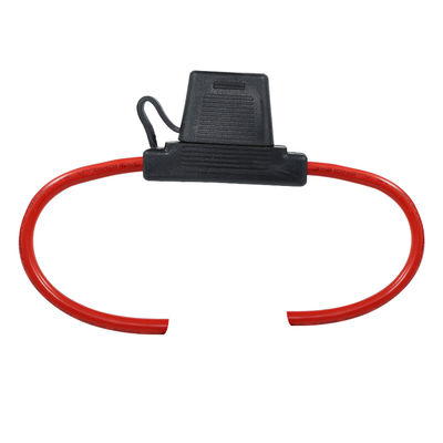 Portafusibles en línea de 30A con cable de calibre 10 AWG para automoción
