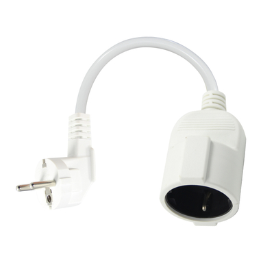 Cable de alimentación Schuko CEE 7 macho a hembra EU 16A 250V