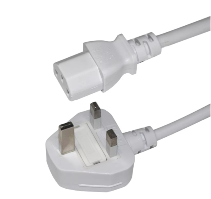 Cable de alimentación UK a IEC C13 1.8M 250V 10A para monitor de computadora