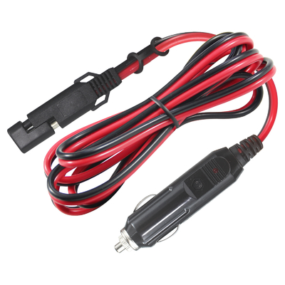 Cable de 12V SAE a encendedor de cigarrillos de coche con fusible de 15A