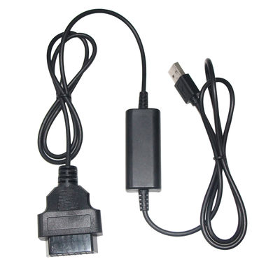 Cable adaptador convertidor de corriente OBD a USB para DVR de coche, cámara de salpicadero, rastreador GPS, cargador de teléfono, fuente de alimentación desde el puerto OBD2