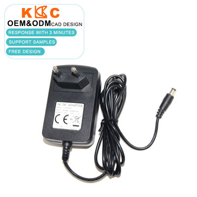 Adaptador de corriente AC/DC 12V 2A con enchufe EU para cámaras CCTV