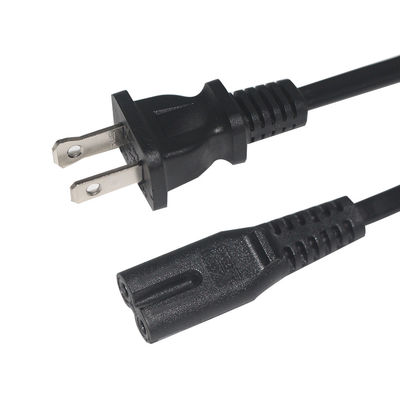 18AWG NEMA 1-15P C7-US 2 puntas del cable de alimentación eléctrica Figura 8 Conector