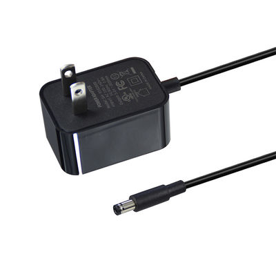 Adaptador de fuente de alimentación de escritorio de 19 V negro ajustable AC/DC 2a certificado por la FCC